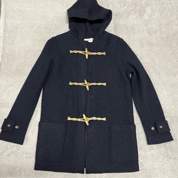 Denim & Supply Ralph Lauren Jackets & Blazers - Ralph Lauren Denim & Supply pea coat jacket Womens small black 100% wool Toggle